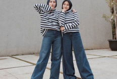 5 Ide Outfit Atasan Celana Kulot Jeans Hijaber Friendly, Bikin Penampilan di Hari Fitri Jadi Makin Trendy
