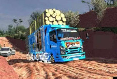 Link Download BUSSID Mod Map Jawa Tengah Offroad Latest Version 2024, Jalan Full Lumpur Seru Banget!