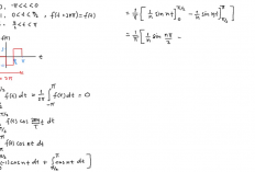 Contoh Soal Integral Fourier Beserta dengan Pembahasannya! 