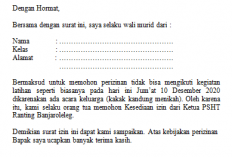 Cara Membuat Surat Izin Tidak Masuk Latihan PSHT, Lihat Prosedur Penulisannya Disini!