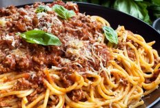 Resep dan Cara Membuat Spaghetti Bolognese Untuk 10 Porsi, Cocok Dihidangkan Saat Sarapan dan Makan Siang!