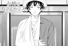Spoiler Megami no Kafeterasu (Goddess Café Terrace) Chapter 109: Hayato Terjatuh dan Tangannya Patah