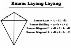 Contoh Soal Layang-Layang Terbaru Berikut Rumus, Cara Mengerjakan, dan Kunci Jawabannya 