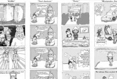 Download Gambar Komik 12 Kotak yang Sederhana dan Bagus, yang Mau Belajar Bikin Komik Lucu Bisa Unduh di Sini 