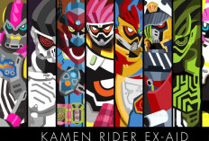 List Item Kamen Rider Ex-aid Gashat, Penggemar Tokusatsu Wajib Koleksi: Spill Semua Serinya 