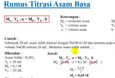 10 Contoh Soal Titrasi Asam Basa Lengkap Dengan Kunci Jawaban dan Cara Mengerjakannya yang Paling Cepat