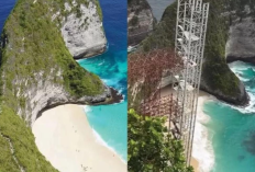 Pembangunan Lift di Pantai Kelingking Nusa Penida Tuai Kontroversi, Begni Klarifikasi dari PEMKAB!