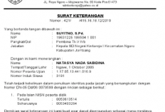 Download Contoh Surat Pernyataan Kesalahan Penulisan NISN Pada Ijazah PDF, Unduh Disini Gratis!