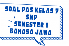 Contoh Soal Ujian Bahasa Jawa SMP MTS Kelas 7 Semester 1 Terbaru Beserta Jawaban Lengkap!