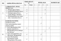 Contoh Penilaian Observasi PAUD Untuk Melihat Perkembangan Siswa Dalam Menyerap Materi