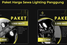 Harga Sewa Lighting di Jakarta, Kisaran Harga Mulai Dari 1 Jutaan!