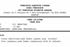 Contoh Soal-soal Calistung SD/MI Kelas 3 Terbaru, Bisa Sebagai Materi Pembelajaran di Kelas!