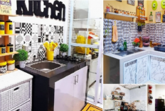 Model Desain Kitchen Set Minimalis di Kampung, Cocok Untuk Ruangan Terbatas!