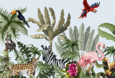 Gambaran Flora dan Fauna Dengan Warna Menarik, Dari Crayon Hingga Cat Air