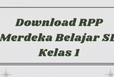 Download RPP Kelas 1 SD/MI Kurikulum Merdeka Belajar Terlengkap!