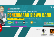 Contoh Referensi Baliho Penerimaan Siswa/Siswi Baru Semua Tingkatan Sekolah