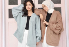 Inspirasi Outer Kekinian untuk Hijabers Simpel dan Keren, Dari Warna Gelap hingga Terang!