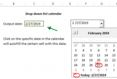 Cara Membuat Drop Down List Kalender di Excel Paling Mudah dan Keren