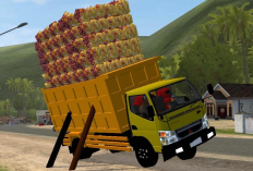 Download MOD BussID Truck Canter Muatan Sawit Gayor Terbaru 2024, Overload! Bisa Ganti Livery Gratis