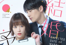 Nonton Drama Kekkon Yoteibi (2023) Episode 2 Sub Indo, Perjanjian Kawai Yoshiko dengan Yuuki-san