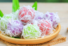 Resep Klepon Pelangi Untuk 40 Porsi dan Cara Buatnya, Jajanan Gurih dan Manis yang Tetap Eksis