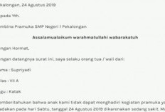Cara Membuat Surat Izin Tidak Masuk Untuk Ekstrakurikuler, Banyak Poin Yang Wajib Dicantumkan!