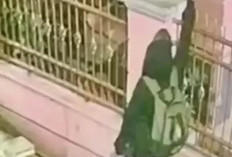 VIRAL! Teror Pembakaran Bedera Merah Putih Gegerkan Bandung Raya, Pria Berhoodie Misterius Diburu Polisi