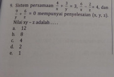 Contoh Soal dan Kunci Jawaban Ujian Sekolah Matematika Kelas 6 SD/MI Tahun 2023 Kurikulum Merdeka Terbaru 