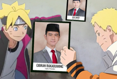 Ramai Meme Lucu Pilpres 2024, Diantaranya Jokowi dan Gibran yang Dianggap Boruto Next Generations Oleh Netizen