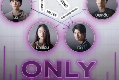 Sinopsis Drama Only Friends (2023), Series Thailand Tentang Percintaan 3 Mahasiswa yang Rumit