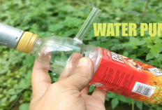 Cara Membuat Pompa Air Botol Bekas, Tanpa Listrik dan Tentunya Sangat Ekonomis