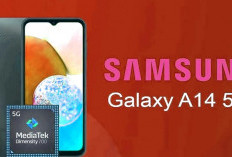 Handphone Samsung A14 5G Baru Rilis di Indonesia Dengan Harga 2 Jutaan Saja!
