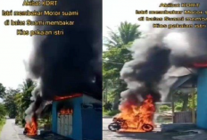 Kronologi Pasutri Bakar Kios dan Sepeda Motor Karena Uang Rp 100 Ribu, Netizen: Yang Tersisa Hanya Penyesalan 