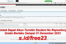 Bagi-bagi Akun Gratis Turnitin Desember 2023, Gratis Untuk Pelajar Bisa Langsung Join Sepuasnya!