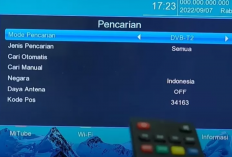 Cara Setting Frekuensi TV Digital Jawa Barat 7 (Cianjur, Cimahi, Ciamis) Menggunakan DVB-T2 dan Set Top Box