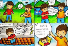 Contoh Komik tentang Sampah, Pesan Moral Untuk Kelestarian Lingkungan
