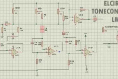 Rangkaian dan Skema Equalizer ic LM324, Seimbangkan Suara Jadi Lebih Jernih!