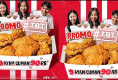 PROMO KFC Pemilu 14-15 Februari 2024 Klingking Fun, Gratis Minuman Float Hanya dengan Tunjukkan Jari Ungu!