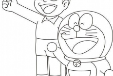 Kumpulan Sketsa Doraemon Simple Buat Pemula, Bisa Jadi Bahan Inspirasi Gambar!