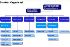 Gambar Struktur Organisasi Perusahaan Biro Perjalanan Wisata Urut Lengkap Dengan Fungsinya 