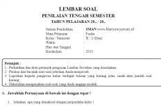 Soal PTS Fisika Kelas 10 Semester 2 Kurikulum Merdeka 2023, Download Juga Kunci Jawaban dan Pembahasannya di Sini!