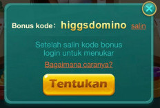 TERBATAS! Kode Penukaran Higgs Domino Hari Sabtu 9 Desember 2023, Gratis Chip 65b Langsung Tanpa Babibu!