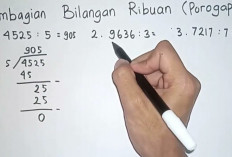 Daftar Contoh Soal Porogapit Ribuan dengan Kunci Jawaban, Latihan Soal Agar Lebih Lancar Matematika