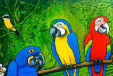 Cara Menggambar Flora dan Fauna dengan Crayon Paling Mudah Untuk Pemula