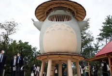Video Pengunjung Taman Ghibli Di Jepang Ketahuan Mesum Dengan Patung Anime Viral di Twitter dan Tiktok, Netizen Murka