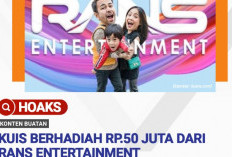 Giveaway Rans Entertainment Bagi-bagi Hadiah Rp 50 Juta, Benar Atau Hoax? Awas Jangan Sampai Jadi Korban!