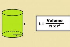 Cara Mencari Tinggi Tabung: Rumus dan Penjelasan Lengkapnya