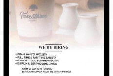 Loker Foresthree Coffee Tahun 2023, Cek Kesempatannya di Sini Buat Kamu yang Ingin Kerja di Dunia FnB 