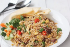 Resep dan Cara Membuat Nasi Goreng Spesial 20 Porsi Lengkap Dengan Lauk Pauknya, Sajikan Makanan Ini Untuk Isi Perut Saat Sarapan