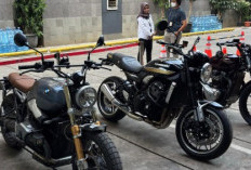 KPK Amankan Tiga Unit Moge Mewah Dan Uang Miliaran Rupiah Bersamaan Dengan Penahanan Tersangka Gatot Heroe Hernanda